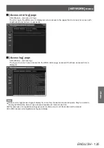 Preview for 135 page of Panasonic PT-DZ21KU Operating Instructions Manual