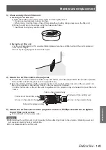 Preview for 149 page of Panasonic PT-DZ21KU Operating Instructions Manual