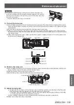 Preview for 153 page of Panasonic PT-DZ21KU Operating Instructions Manual