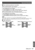 Preview for 169 page of Panasonic PT-DZ21KU Operating Instructions Manual