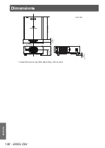 Preview for 182 page of Panasonic PT-DZ21KU Operating Instructions Manual