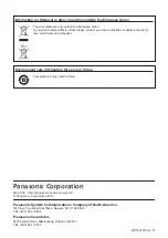 Preview for 186 page of Panasonic PT-DZ21KU Operating Instructions Manual