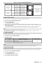 Предварительный просмотр 75 страницы Panasonic PT-EZ770Z Operating Instructions Manual