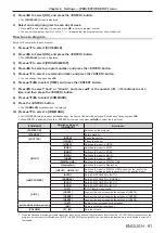 Предварительный просмотр 91 страницы Panasonic PT-EZ770Z Operating Instructions Manual