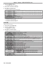 Предварительный просмотр 96 страницы Panasonic PT-EZ770Z Operating Instructions Manual