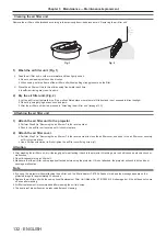 Предварительный просмотр 132 страницы Panasonic PT-EZ770Z Operating Instructions Manual