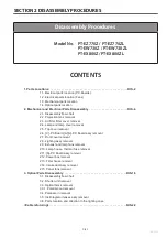 Предварительный просмотр 51 страницы Panasonic PT-EZ770Z Service Manual