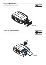 Предварительный просмотр 56 страницы Panasonic PT-EZ770Z Service Manual