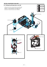 Предварительный просмотр 61 страницы Panasonic PT-EZ770Z Service Manual