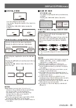 Preview for 55 page of Panasonic PT-FX400U Operating Instructions Manual