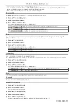 Preview for 57 page of Panasonic PT-LW330 Operating Instructions Manual