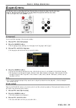 Preview for 59 page of Panasonic PT-LW330 Operating Instructions Manual