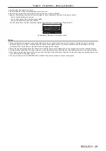 Preview for 29 page of Panasonic PT-RS11K Operating Instructions (Functional Manual)