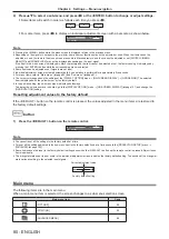 Preview for 80 page of Panasonic PT-RS11K Operating Instructions (Functional Manual)