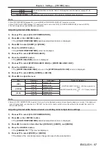 Preview for 87 page of Panasonic PT-RS11K Operating Instructions (Functional Manual)