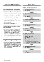 Preview for 16 page of Panasonic PT-RZ16K Operating Instructions Manual