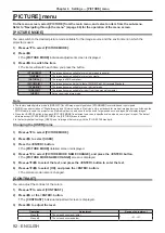 Preview for 92 page of Panasonic PT-RZ16K Operating Instructions Manual