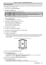 Предварительный просмотр 111 страницы Panasonic PT-RZ16K Operating Instructions Manual