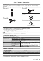 Предварительный просмотр 19 страницы Panasonic PT-RZ470EAW Operating Instructions Manual