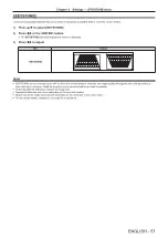 Предварительный просмотр 57 страницы Panasonic PT-RZ470EAW Operating Instructions Manual