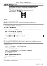 Предварительный просмотр 95 страницы Panasonic PT-RZ470EAW Operating Instructions Manual