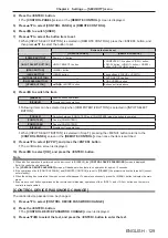 Предварительный просмотр 129 страницы Panasonic PT-RZ575 Operating	 Instruction