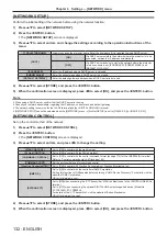 Предварительный просмотр 132 страницы Panasonic PT-RZ575 Operating	 Instruction