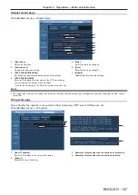 Предварительный просмотр 147 страницы Panasonic PT-RZ575 Operating	 Instruction