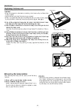 Preview for 12 page of Panasonic PT-TW230U Service Manual