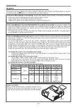 Preview for 63 page of Panasonic PT-TW230U Service Manual