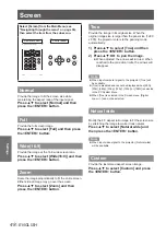 Preview for 48 page of Panasonic PT-TW231RU Operating Instructions Manual