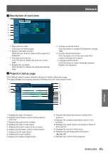 Preview for 65 page of Panasonic PT-VW440U Operating Instructions (Functional Manual)