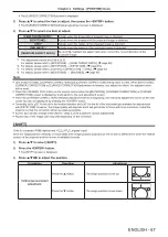 Предварительный просмотр 65 страницы Panasonic PT-VX605N Operating Instructions Manual