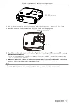 Предварительный просмотр 129 страницы Panasonic PT-VX605N Operating Instructions Manual