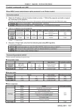 Предварительный просмотр 135 страницы Panasonic PT-VX605N Operating Instructions Manual