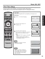 Preview for 23 page of Panasonic PT43LC14 - MULTI MEDIA DISPLAY Operating Instructions Manual