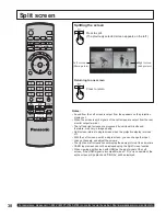 Preview for 38 page of Panasonic PT43LC14 - MULTI MEDIA DISPLAY Operating Instructions Manual