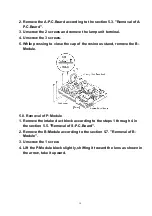 Preview for 16 page of Panasonic PTAE100U - LCD PROJECTOR Service Manual