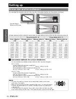 Preview for 14 page of Panasonic PTAE3000U - HOME THEATER LCD PROJECTOR Operating Instructions Manual