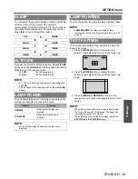 Preview for 39 page of Panasonic PTAX200U - LCD PROJECTOR Operating Instructions Manual