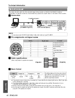 Preview for 46 page of Panasonic PTAX200U - LCD PROJECTOR Operating Instructions Manual