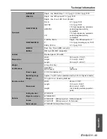 Preview for 49 page of Panasonic PTAX200U - LCD PROJECTOR Operating Instructions Manual