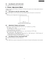 Preview for 9 page of Panasonic PTAX200U - LCD PROJECTOR Service Manual