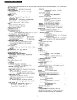 Preview for 2 page of Panasonic PTFW100NTU - LCD PROJEC. WIRELESS Service Manual