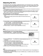 Предварительный просмотр 20 страницы Panasonic PTL597UL - LCD VIDEO PROJRCTOR Operating Instructions Manual