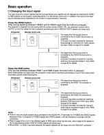 Preview for 22 page of Panasonic PTL597UL - LCD VIDEO PROJRCTOR Operating Instructions Manual