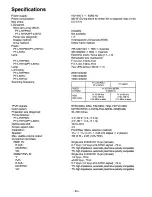 Предварительный просмотр 54 страницы Panasonic PTL597UL - LCD VIDEO PROJRCTOR Operating Instructions Manual