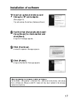 Предварительный просмотр 17 страницы Panasonic PTL735NTU - LCD PROJECTOR-NETWORK IB User Manual