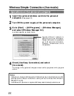 Предварительный просмотр 22 страницы Panasonic PTL735NTU - LCD PROJECTOR-NETWORK IB User Manual