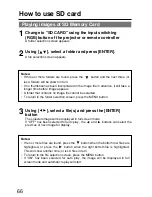 Предварительный просмотр 66 страницы Panasonic PTL735NTU - LCD PROJECTOR-NETWORK IB User Manual